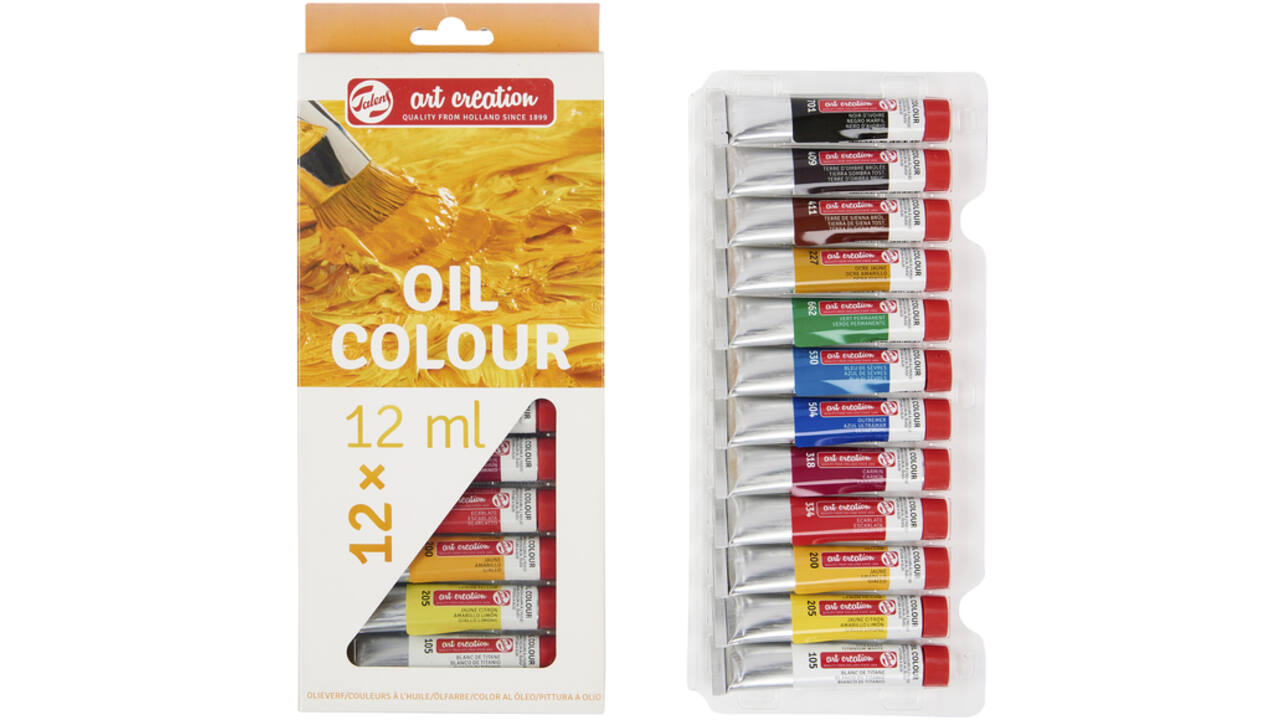 Talens Art Creation olieverf set 12 tubes 12 ml