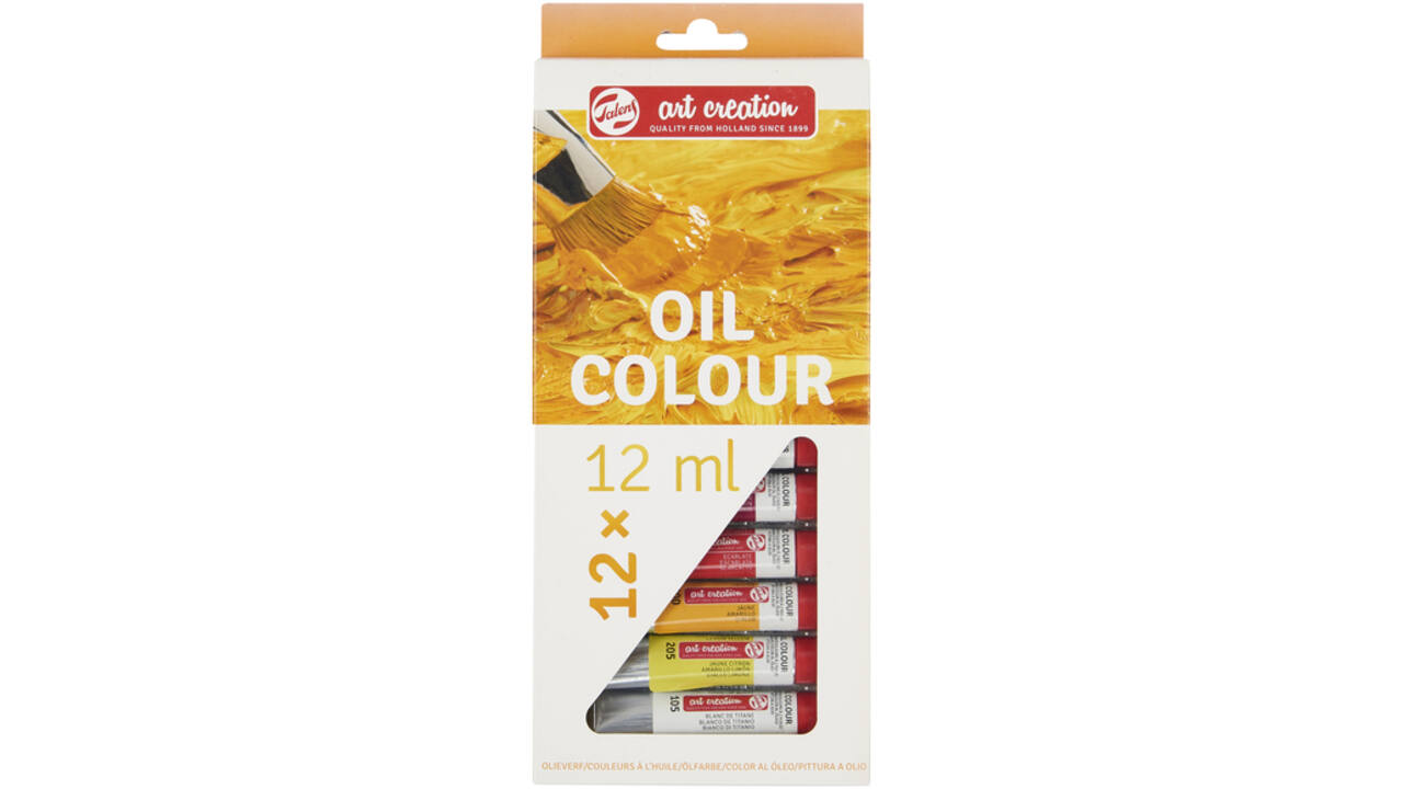 Talens Art Creation olieverf set 12 tubes 12 ml