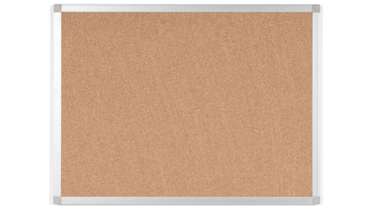 Prikbord Quantore 45x30cm kurk