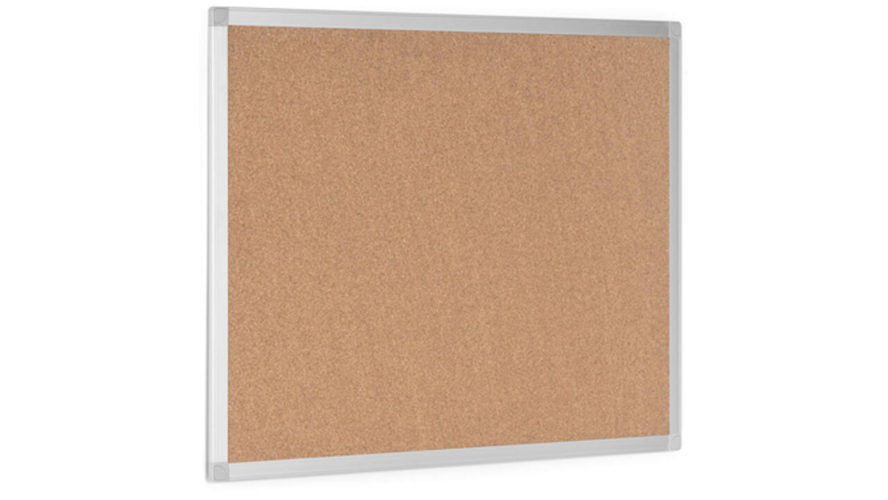 Prikbord Quantore 45x30cm kurk