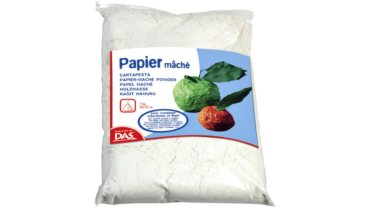 Papier-maché DAS poeder