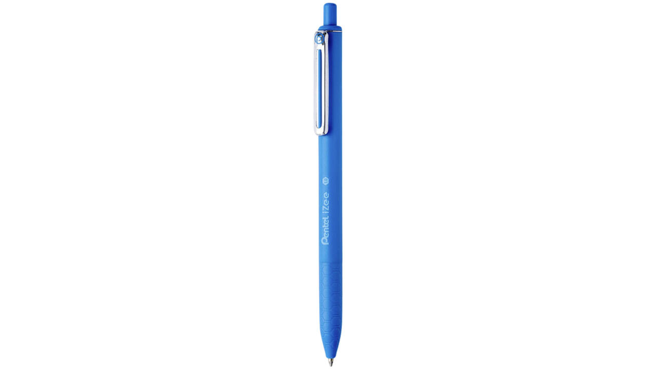 Balpen Pentel BX470 iZee medium lichtblauw