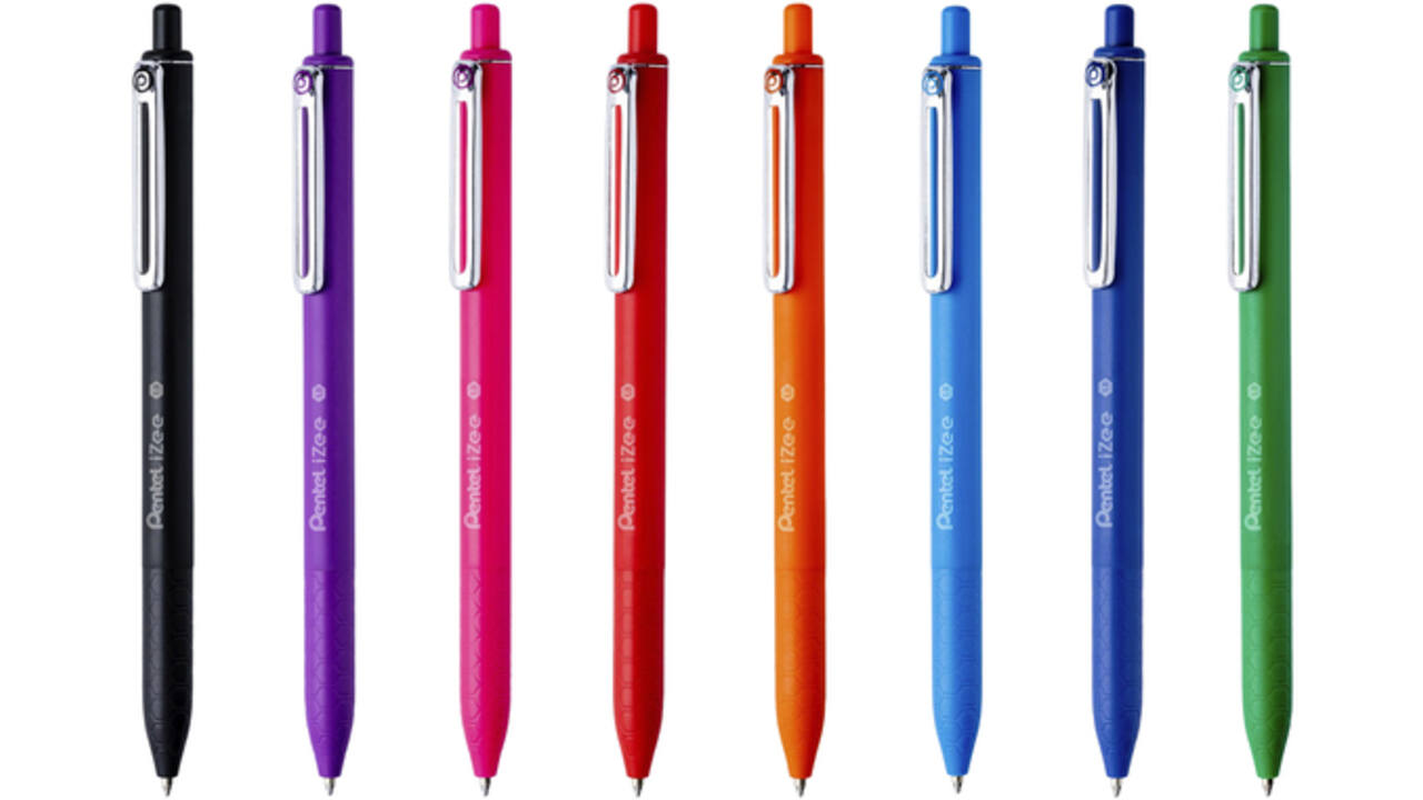 Balpen Pentel BX470 iZee medium zwart