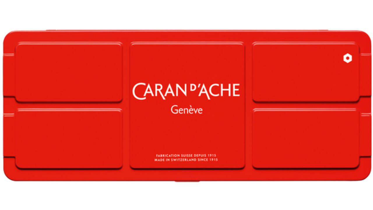 Plakkaatverf Caran d'Ache blik à 15 kleuren
