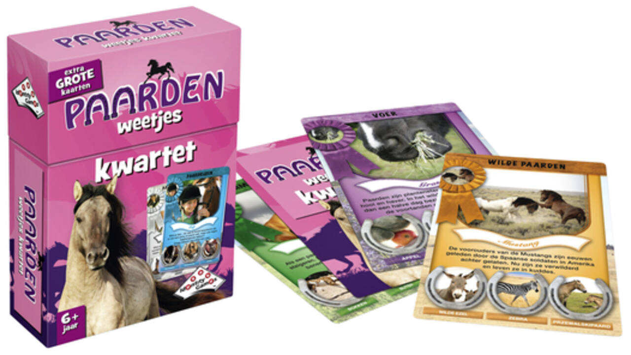 Kwartet paarden weetjes