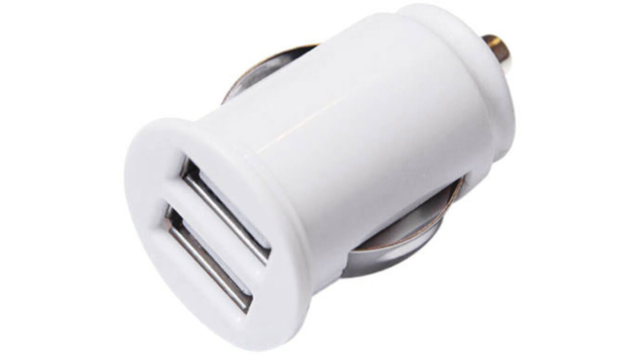 Autolader Green Mouse USB-A 2X 2.4A wit