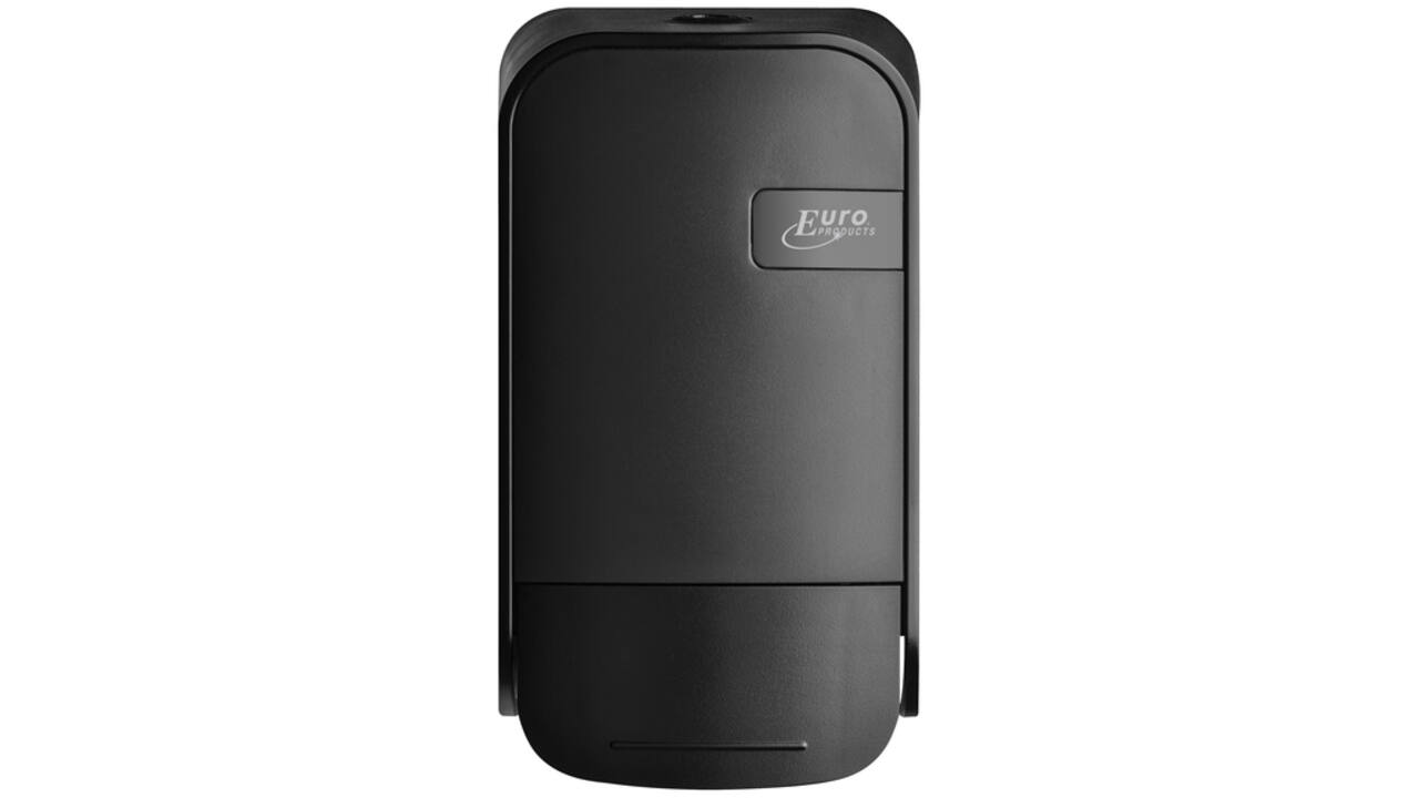 Toiletbrilreinigerdispenser QuartzLine Q21 zwart 441651