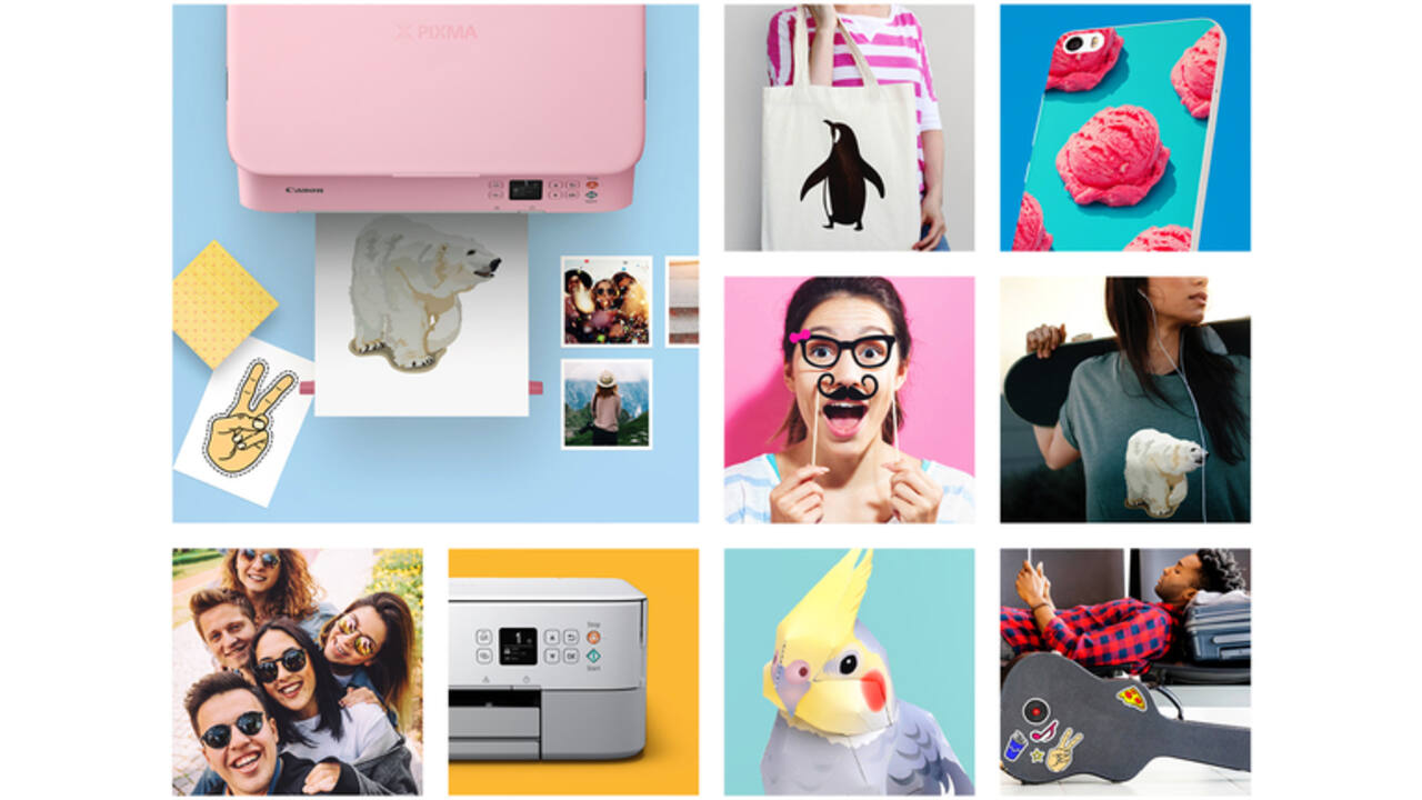 Fotopapier Canon creatieve kit met 3 soorten papier
