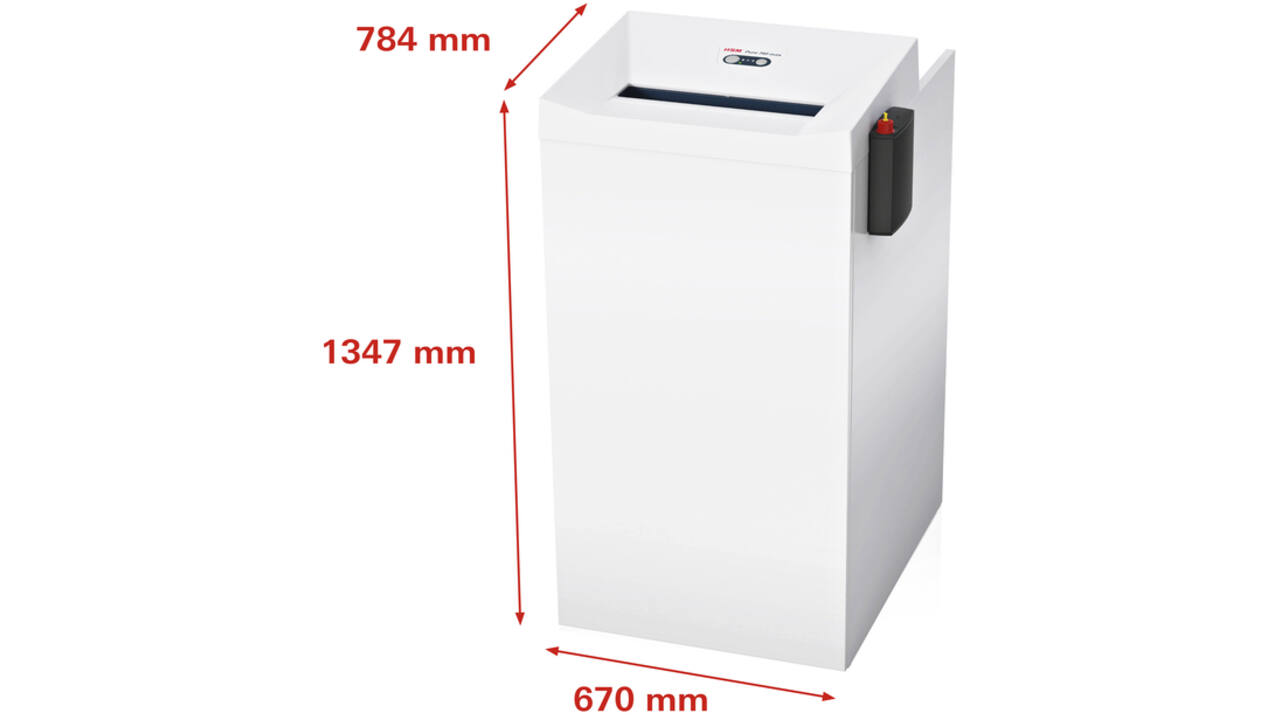 Papiervernietiger HSM Pure 740 max snippers 1.9x15mm