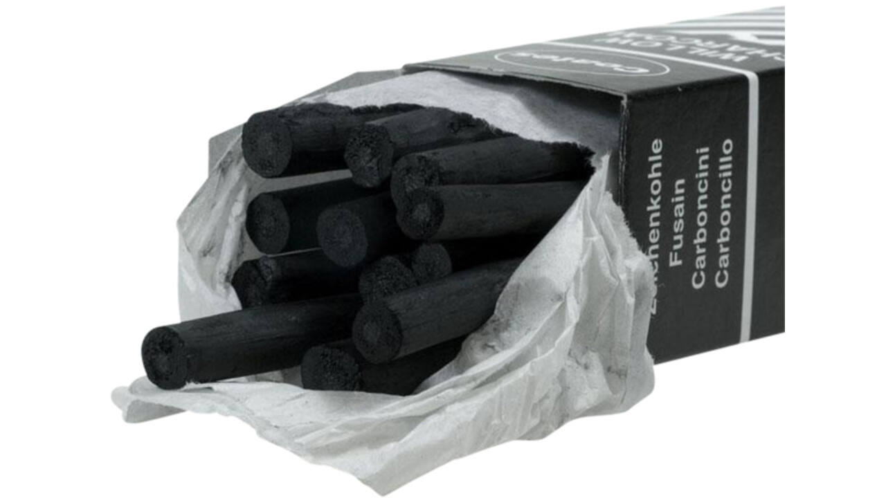 Houtskool Coates 7-9mm doos à 12 stuks