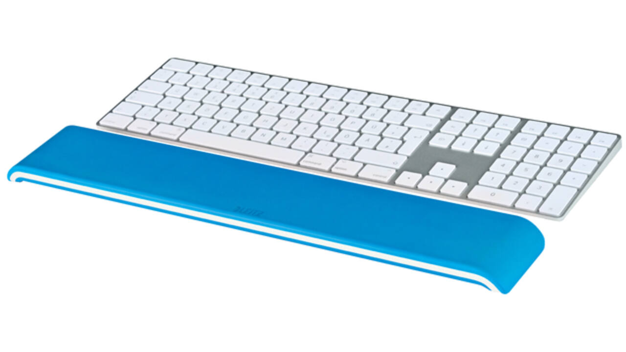 Polssteun Leitz WOW Ergo verstelbaar blauw