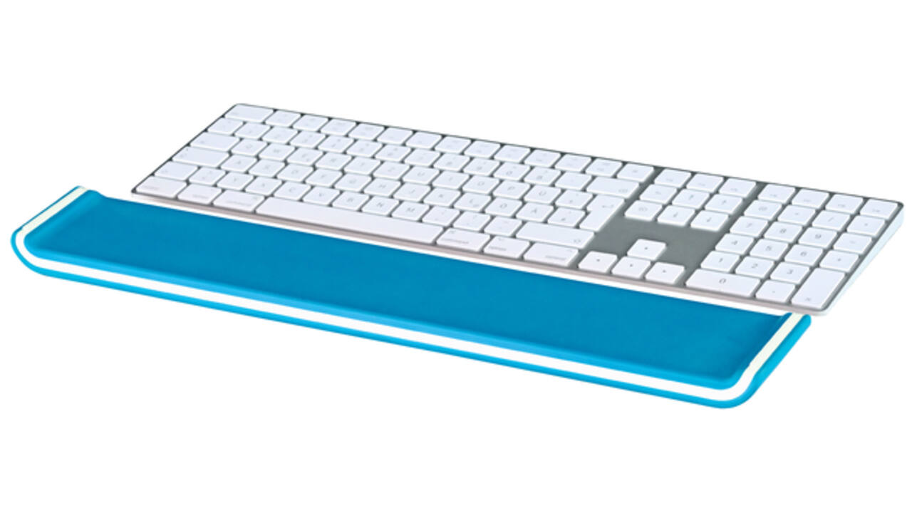 Polssteun Leitz WOW Ergo verstelbaar blauw