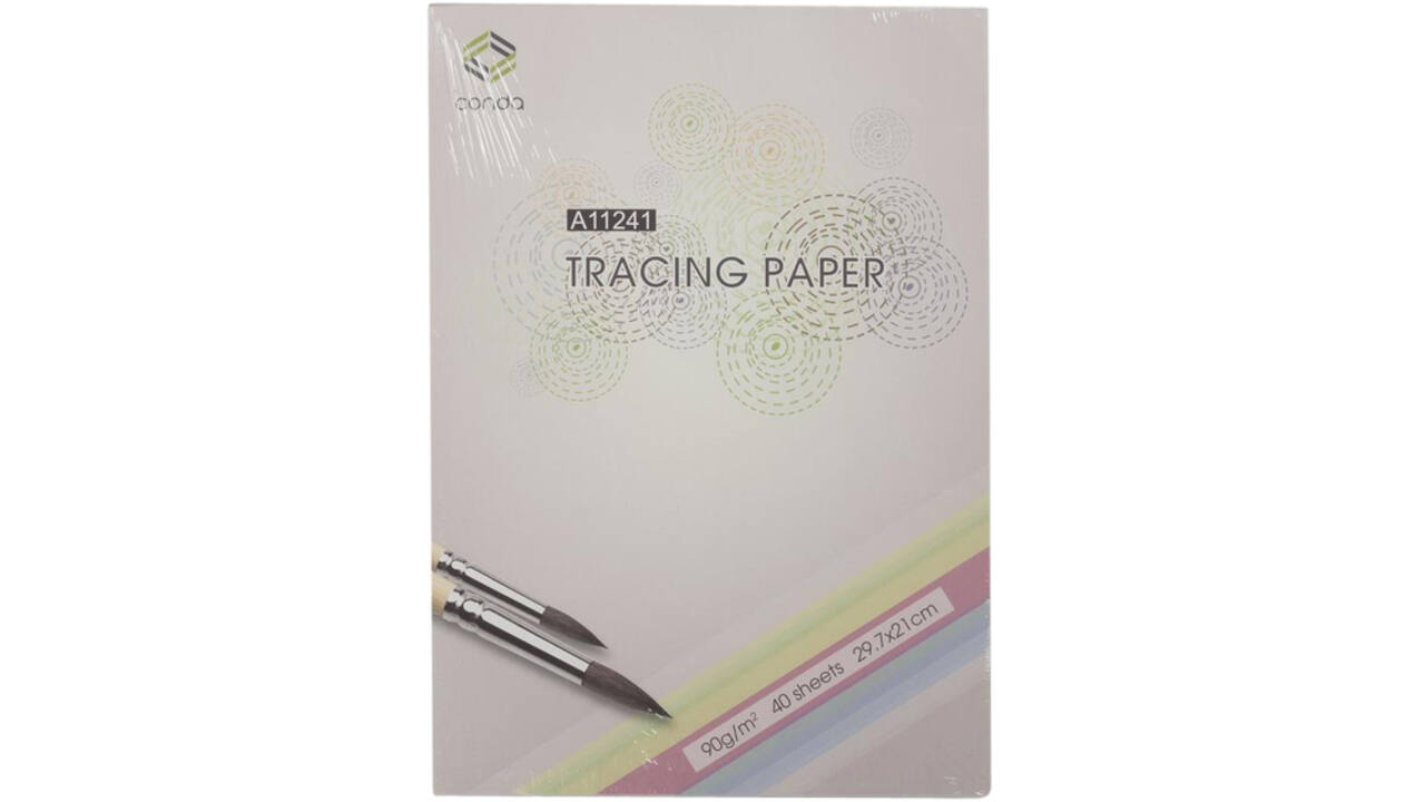 Overtrekpapier Conda A4 90 gr transparant