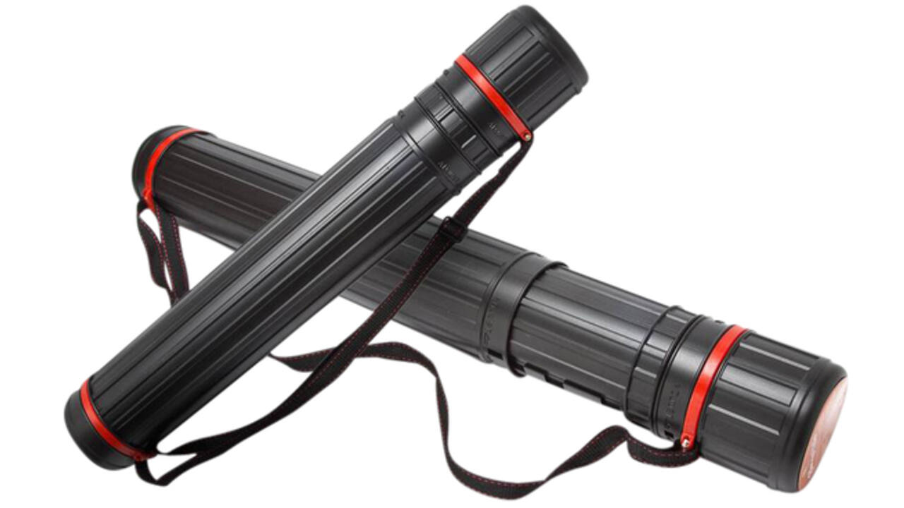 Tekeningkoker Conda 65-110 cm 105 mm zwart