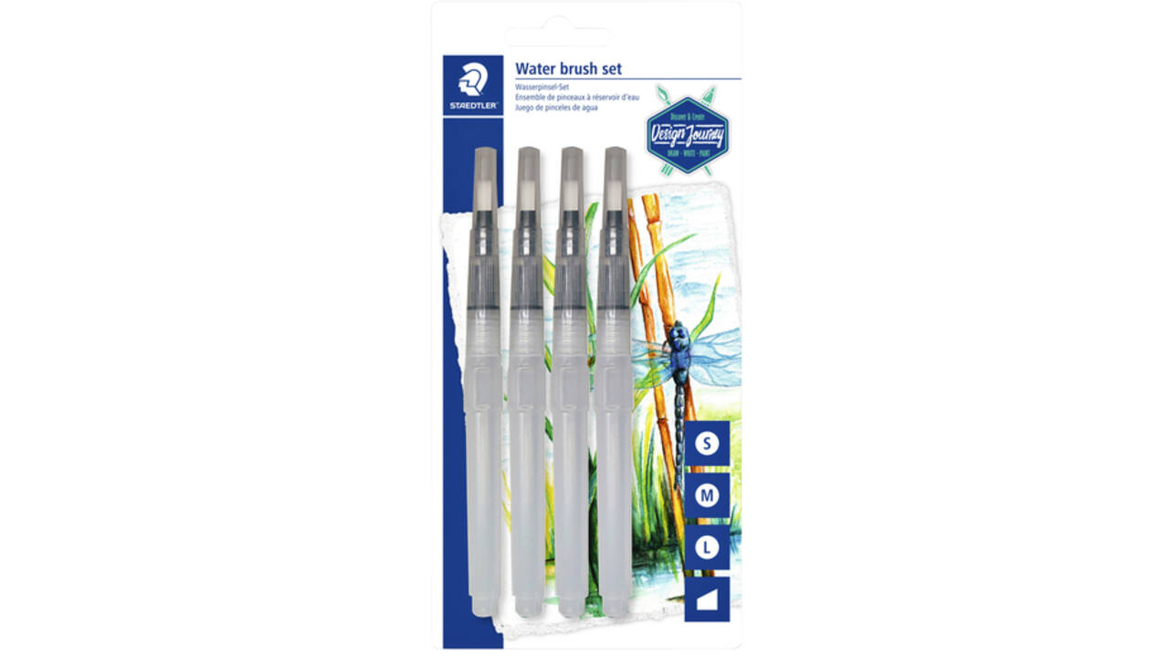 Waterbrushstift Staedtler set à 4 breedtes