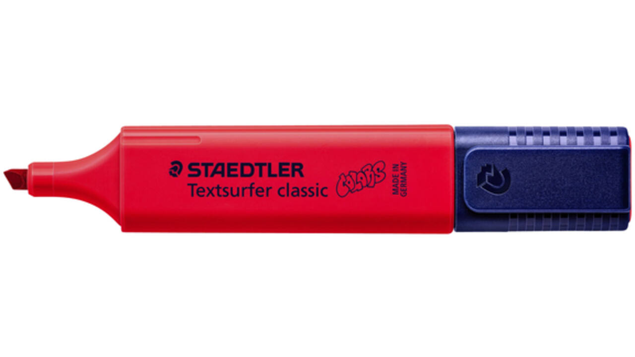 Markeerstift Staedtler 364 Textsurfer rood