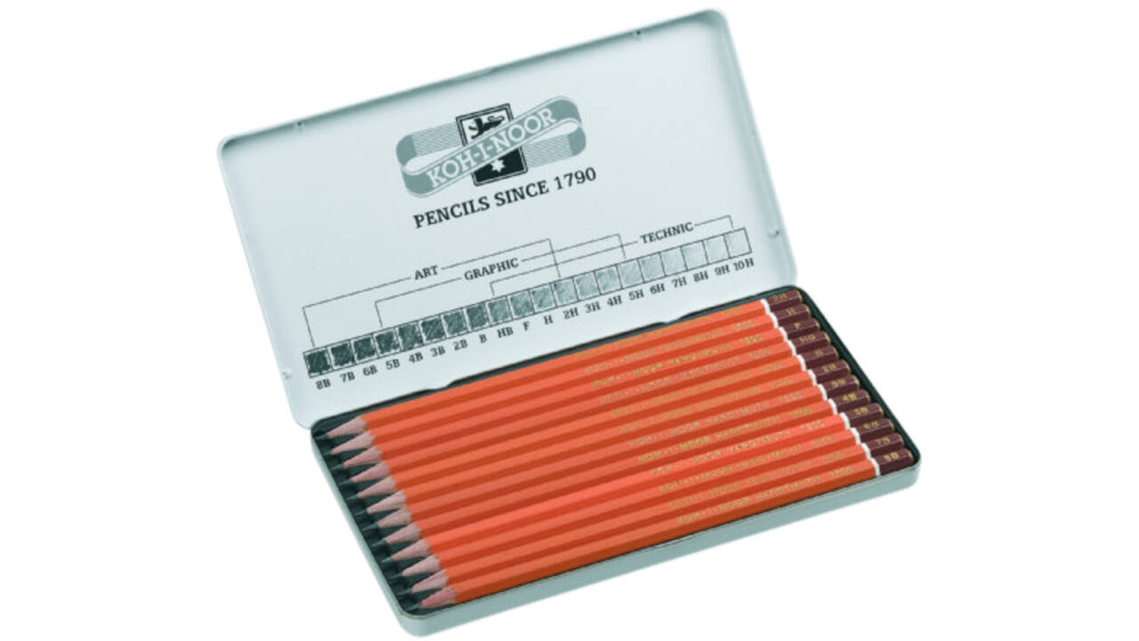 Potloodstift Koh-I-Noor 1502 Artset 8B-2H