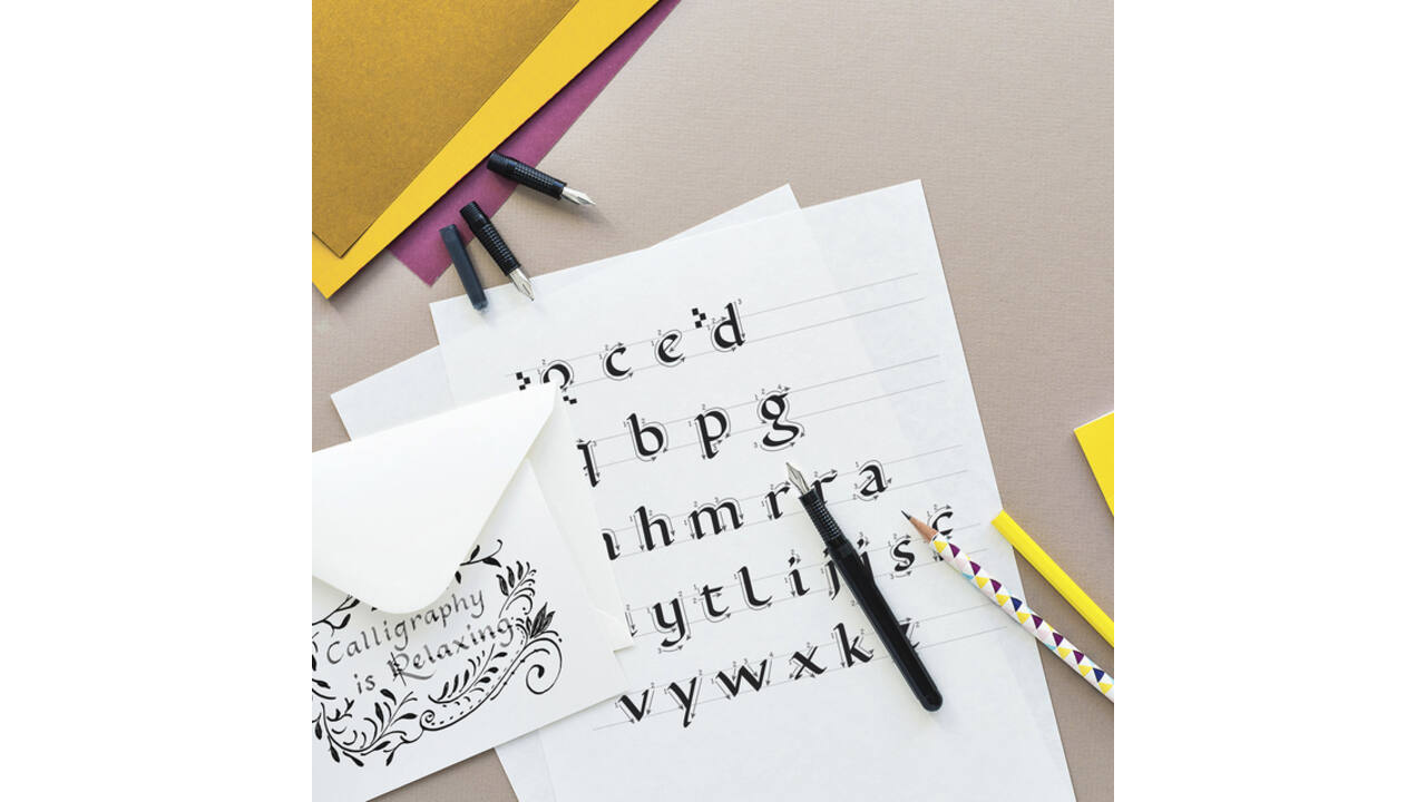 Kalligrafiepen Manuscript MC1235 beginners 3-delig