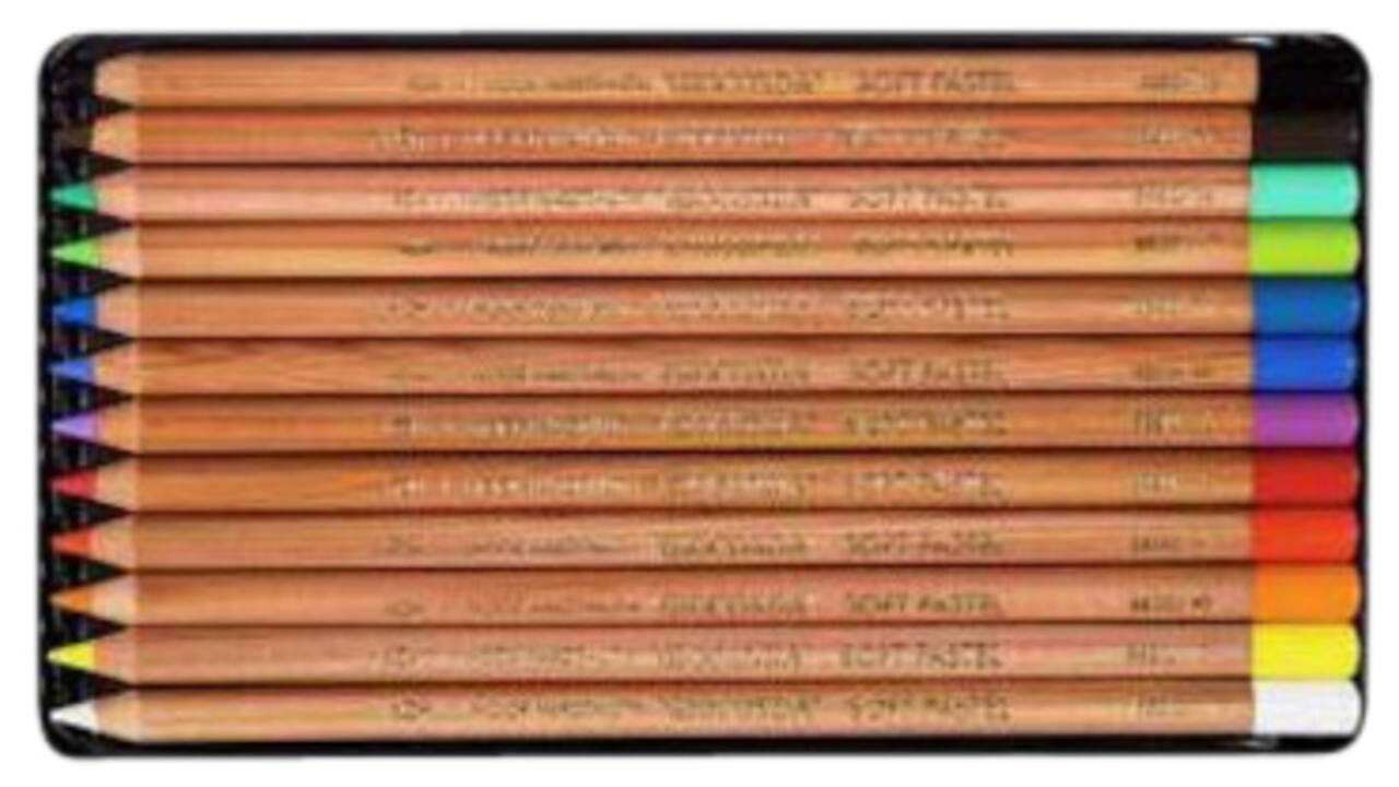 Pastelpotlood Koh-I-Noor gioconda 12 assorti