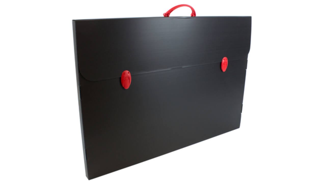 Tekenkoffer Favorit Every Line 735x520x30mm zwart