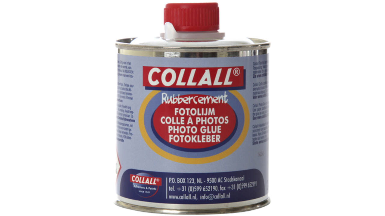 Rubbercement Collall 250ml + kwast