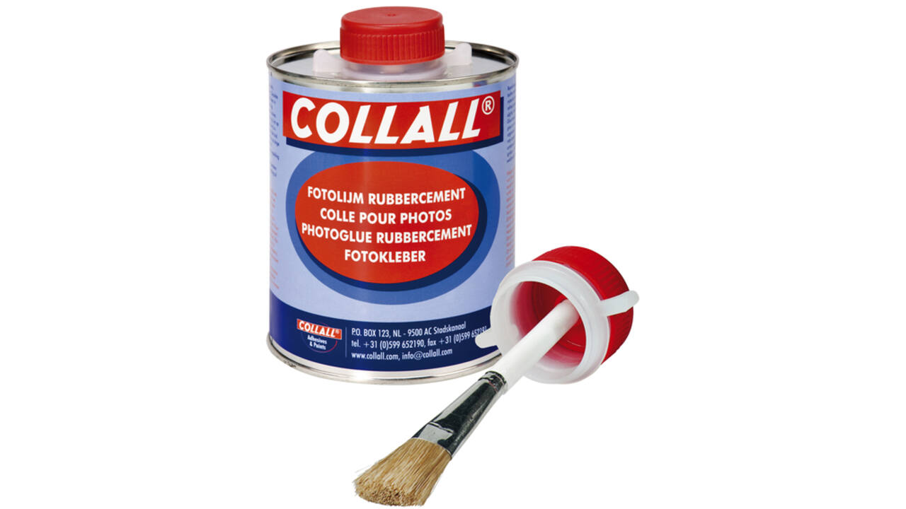 Rubbercement Collall 1000ml + kwast