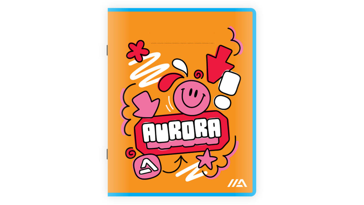 Schrift Aurora A5 lijn 200 pagina's 60gr