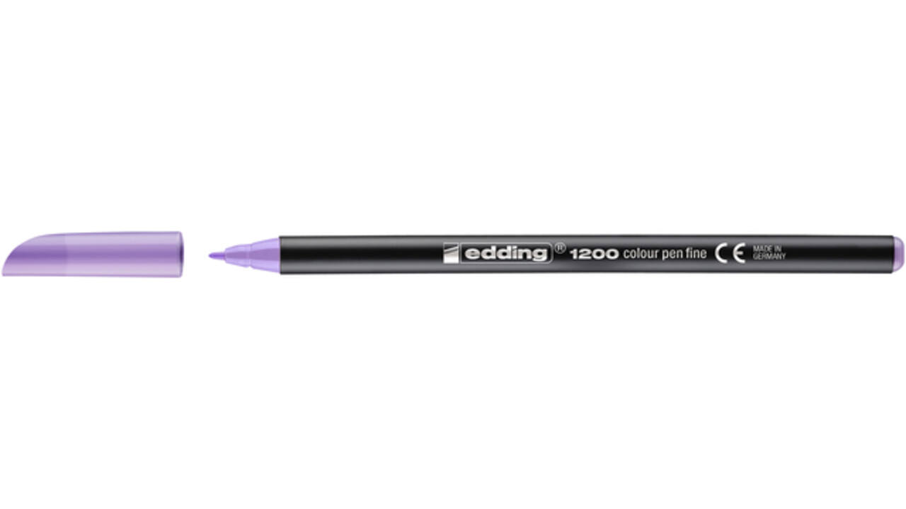 Fineliner edding 1200 087 fijn pastel bessenlavendel