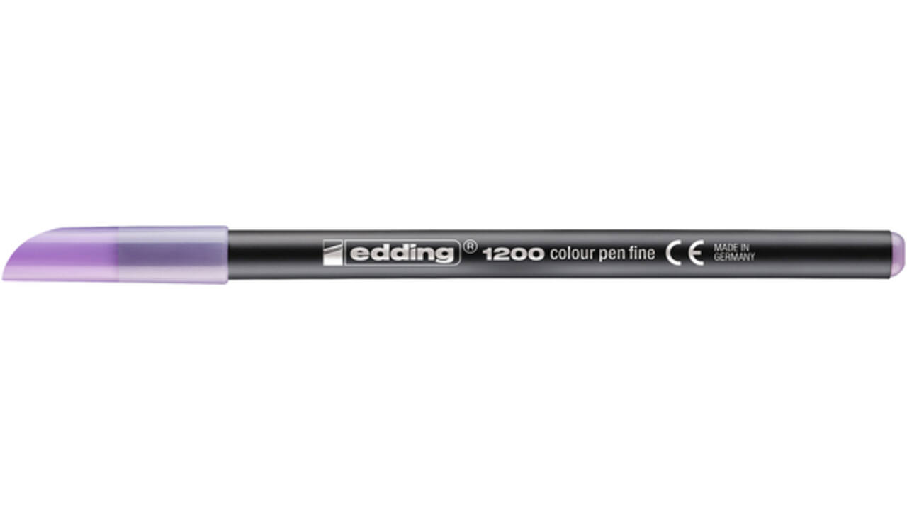 Fineliner edding 1200 087 fijn pastel bessenlavendel