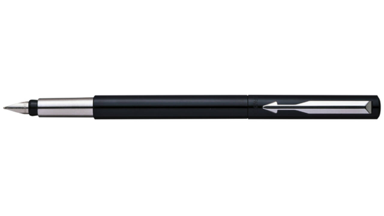 Vulpen Parker Vector black medium blister à 1 stuk