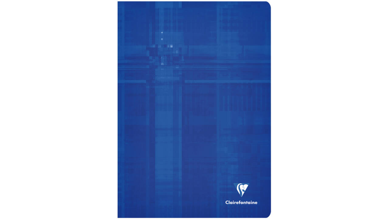 Schrift Clairefontaine A4 ruit 10x10mm 80 pagina's 90gr assorti