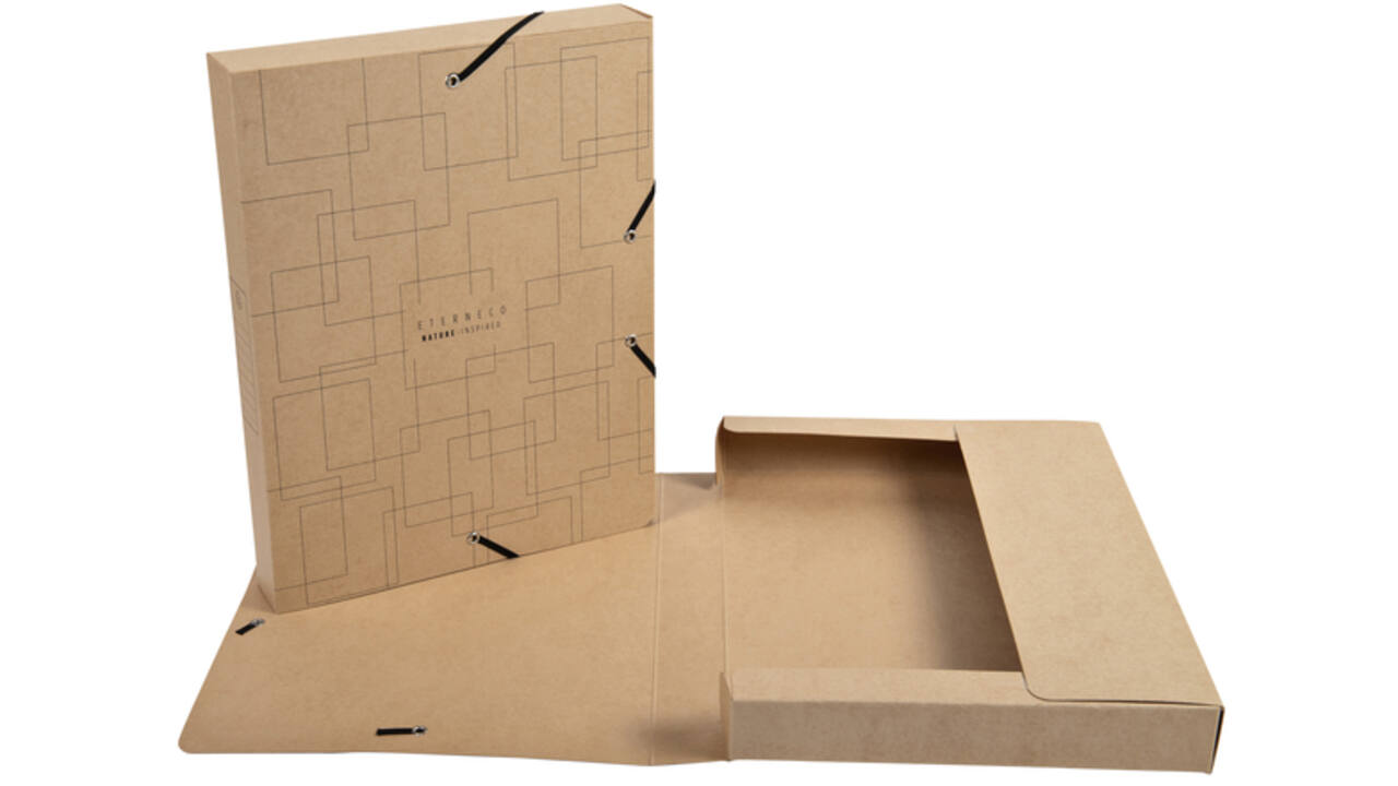 Elastobox Exacompta Eterneco A4 40mm 600gr 2 designs
