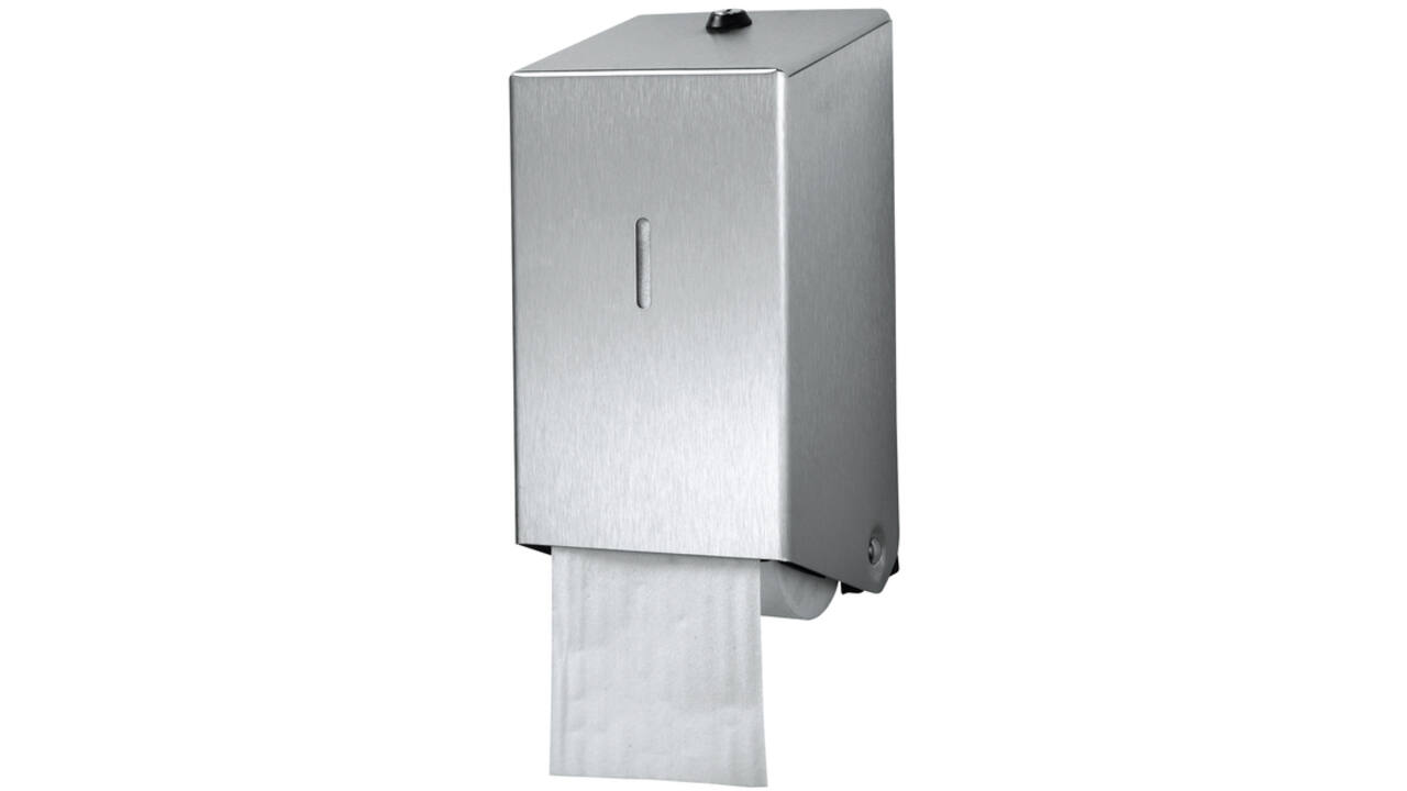 Toiletpapierdispenser Euro Products doprol duo RVS 438001