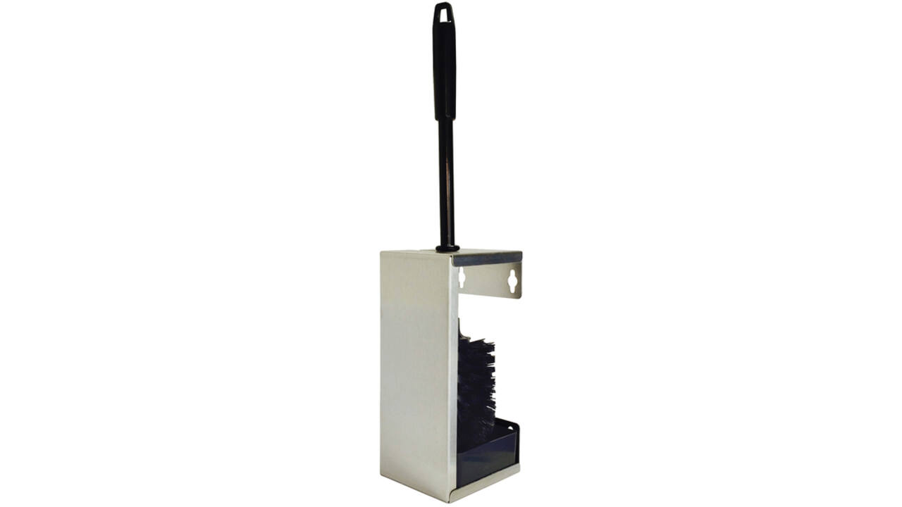 Toiletborstelhouder QuartzLine zilver P3400226