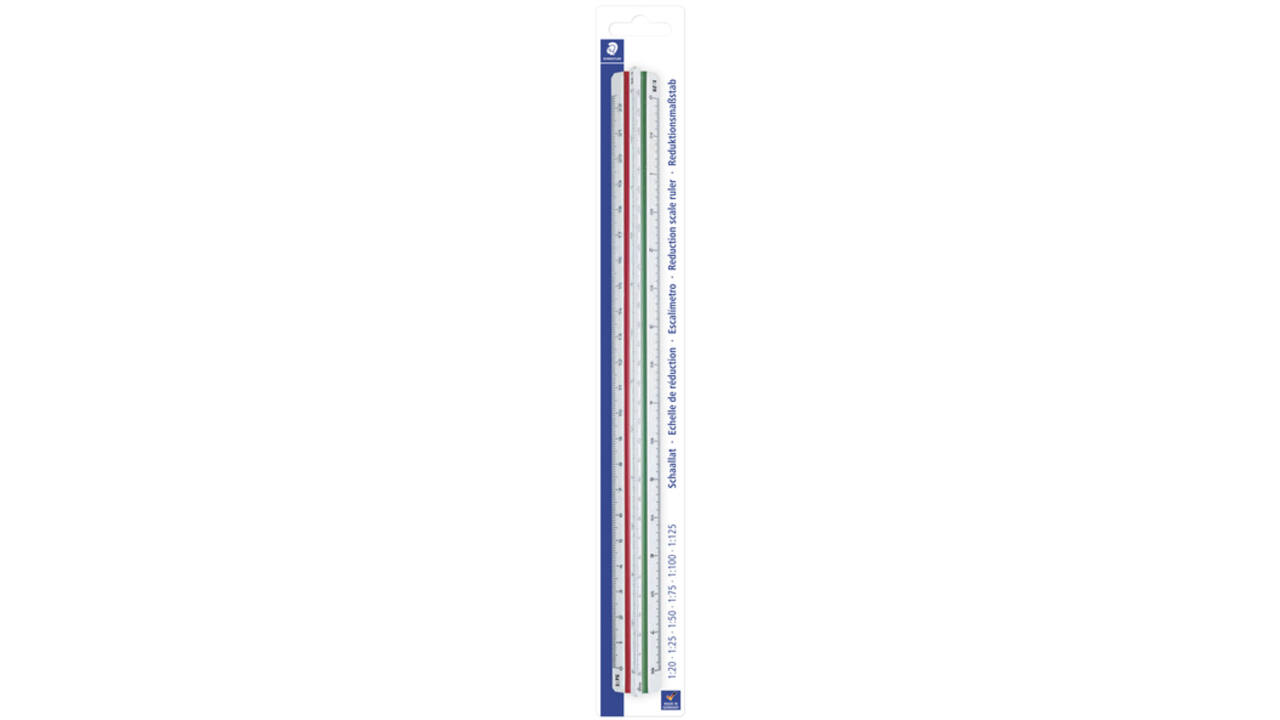 Schaalliniaal Staedtler 561 300mm plastic wit