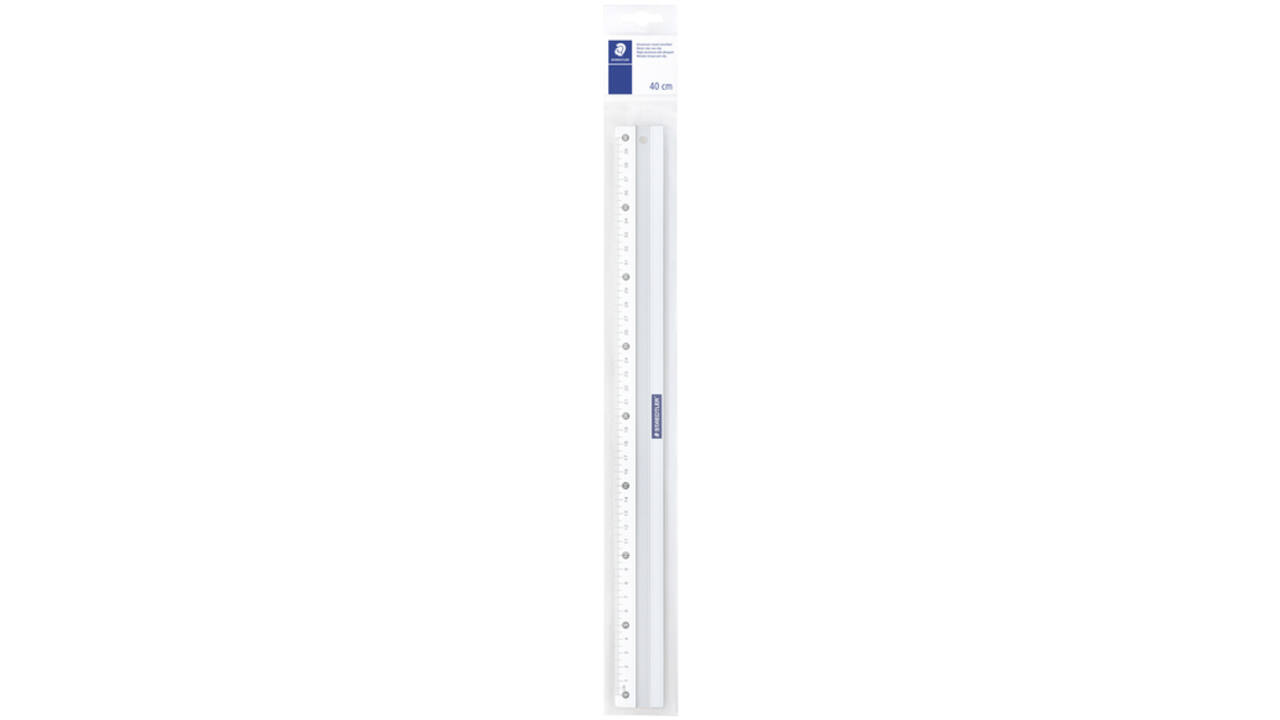Liniaal Staedtler 563 400mm aluminium