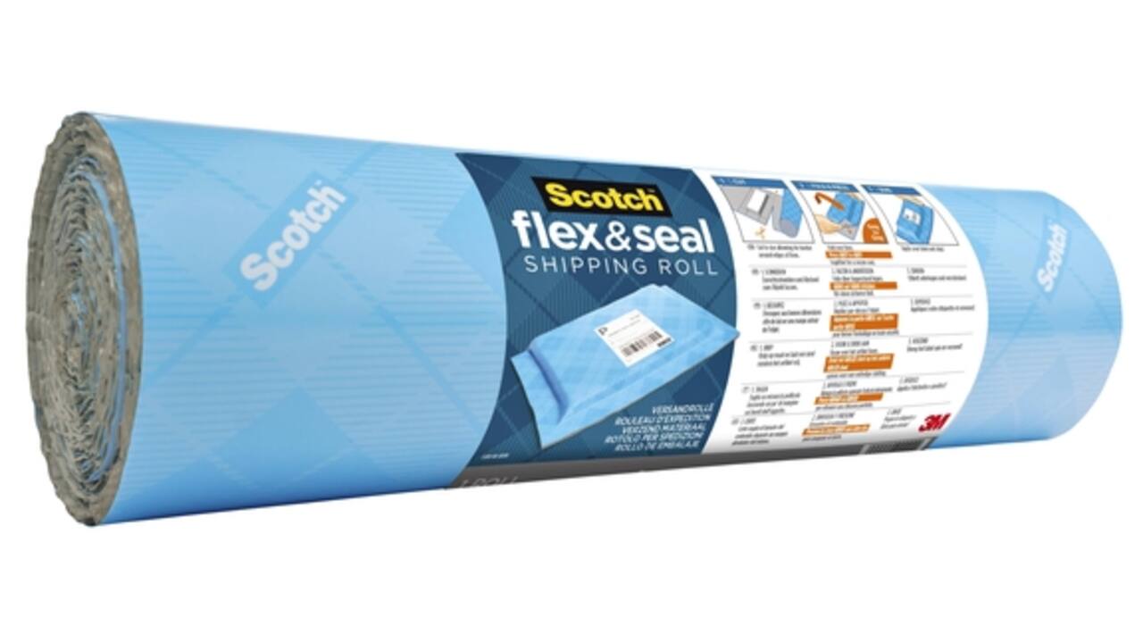 Verpakkingsrol Scotch Flex & Seal 38cmx3m