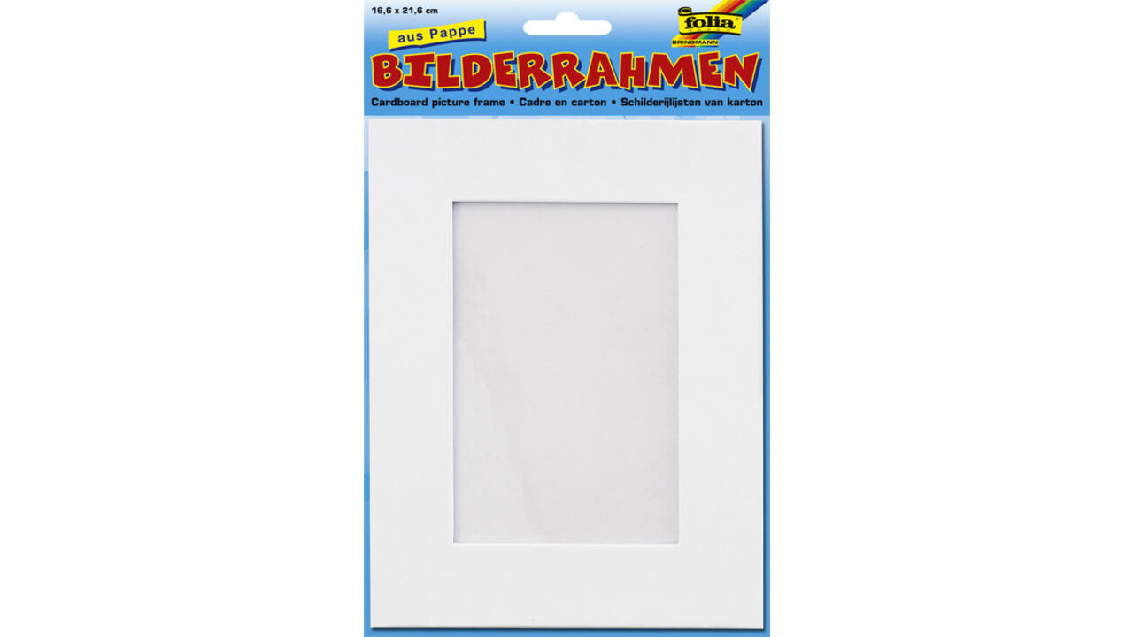Fotoframe Folia 166x216mm karton wit
