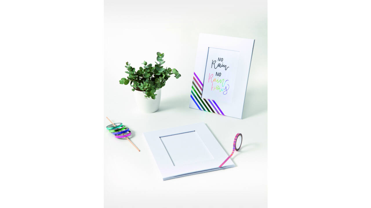 Fotoframe Folia 166x216mm karton wit
