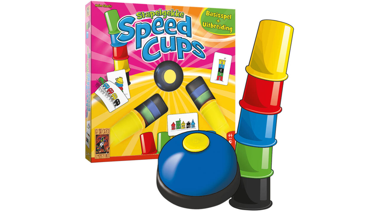 Stapelgekke Speed Cups 6 spelers