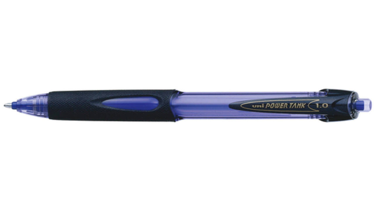 Balpen Uni-ball Powertank medium blauw