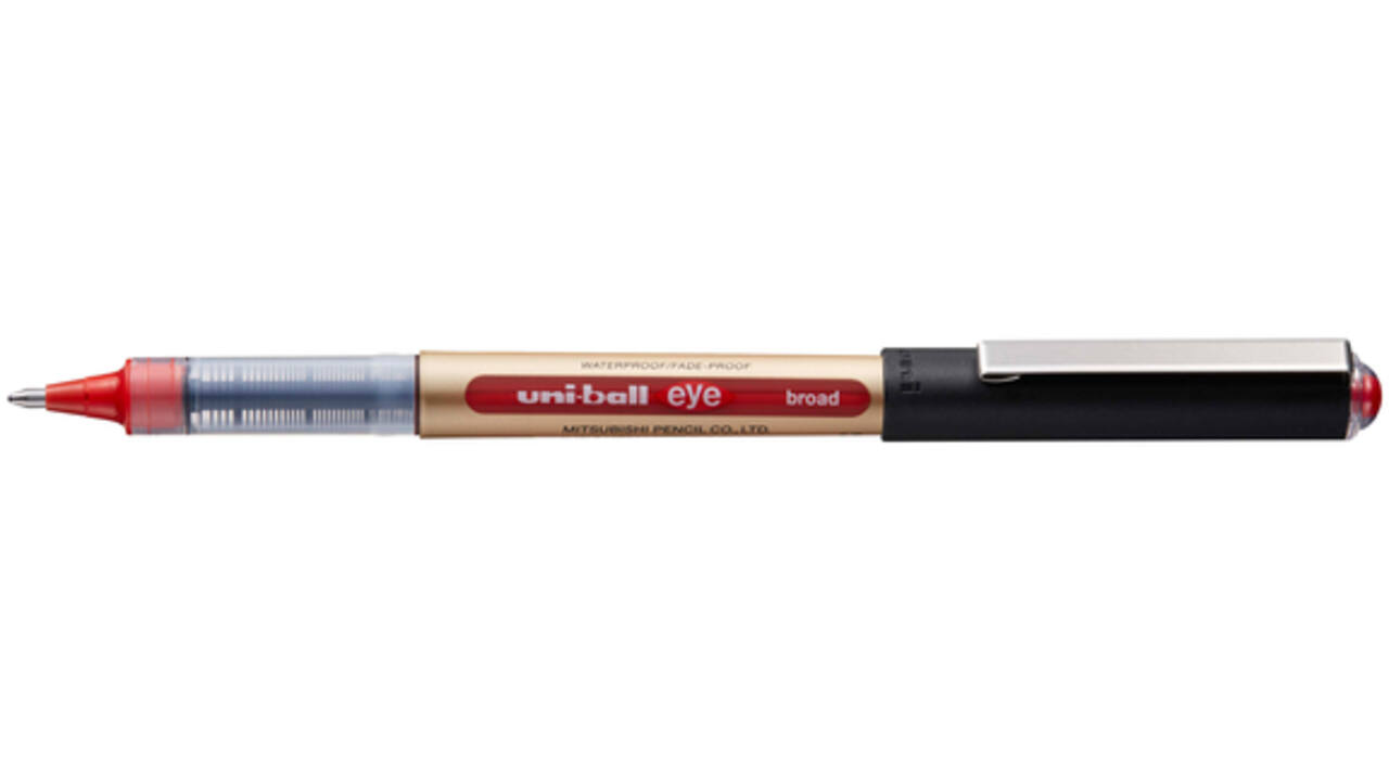 Rollerpen Uni-ball Eye 150N breed rood