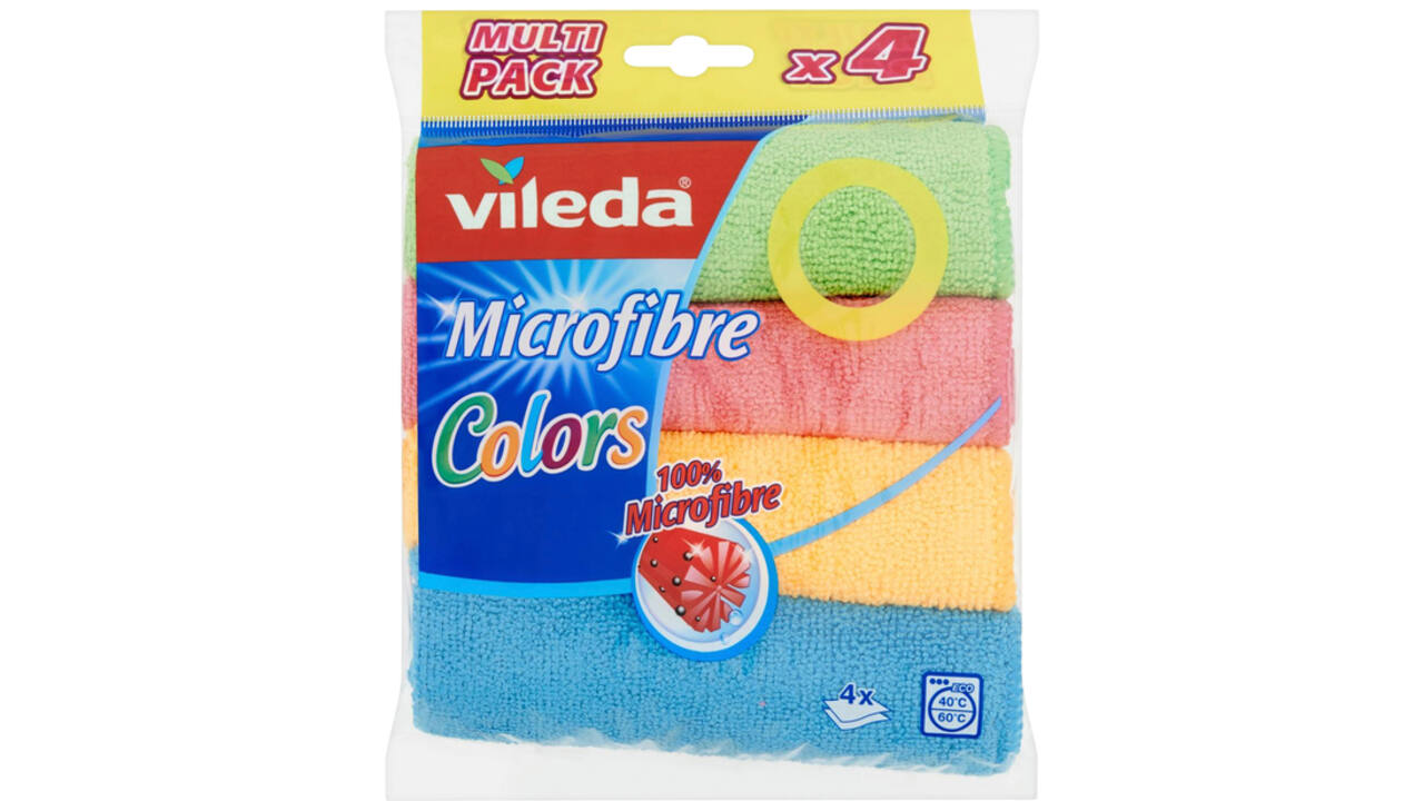 Microvezeldoeken Vileda 4-pack