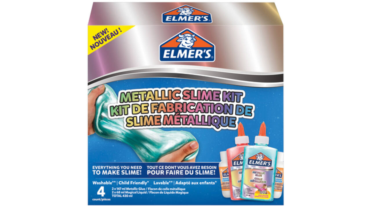 Kinderlijm Elmer's slijmkit metallic