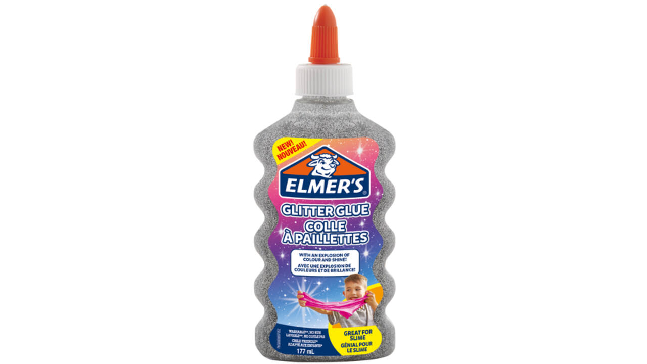 Kinderlijm Elmer's glitter zilver