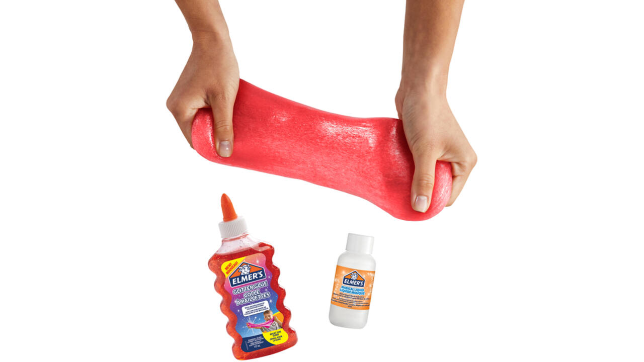 Kinderlijm Elmer's glitter rood