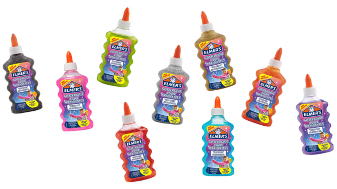 Kinderlijm Elmer's glitter rood