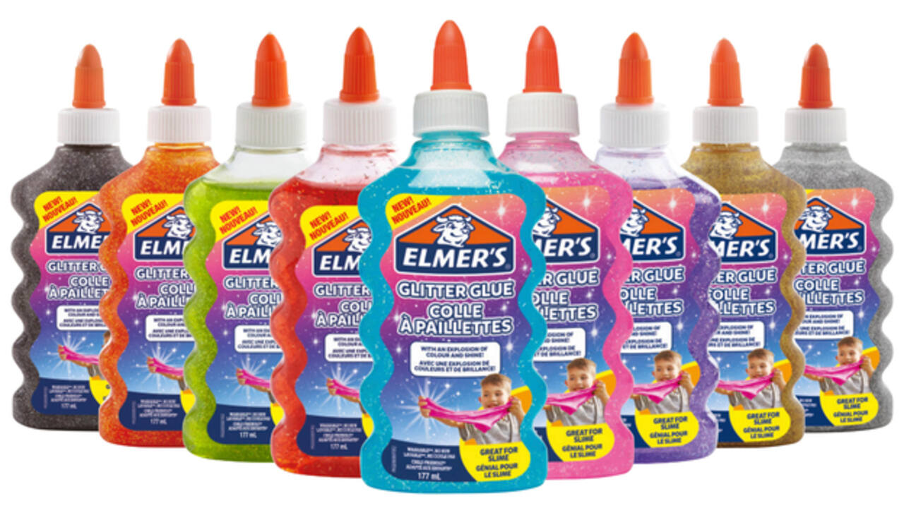 Kinderlijm Elmer's glitter rood