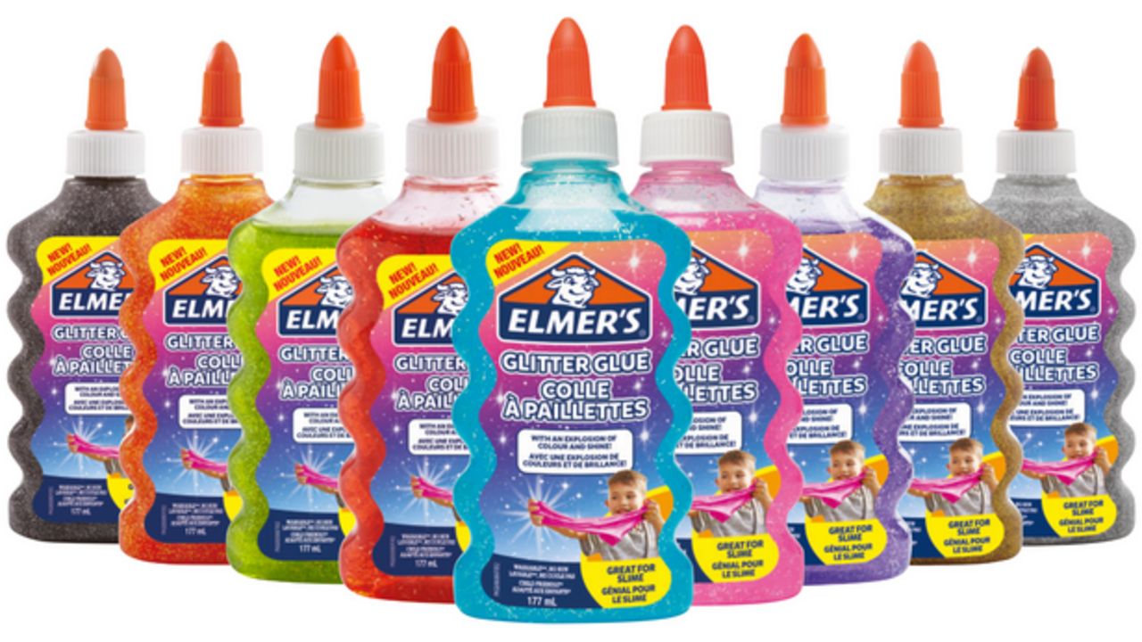 Kinderlijm Elmer's glitter zilver