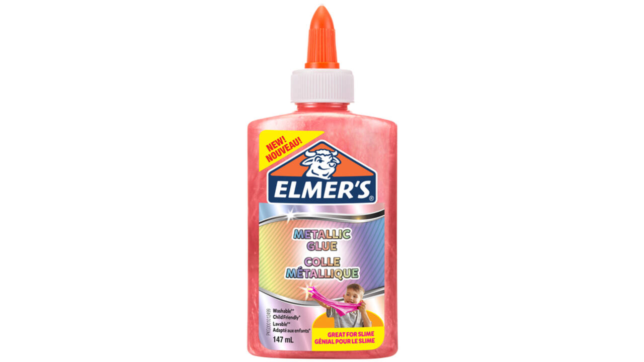 Kinderlijm Elmer's metallic roze
